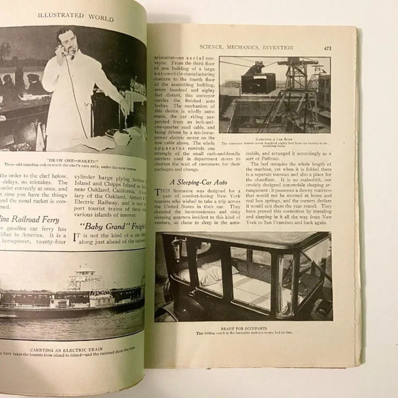 Vintage June 1916 Illustrated World The Submarine Killer R T  Miller - Picture 10 of 12